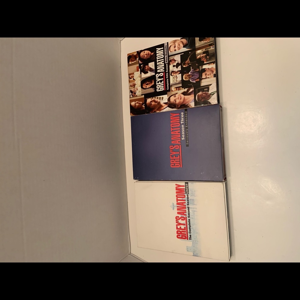 Lot of 3 Grey's Anatomy" Season 2, 3, 5 TV Show